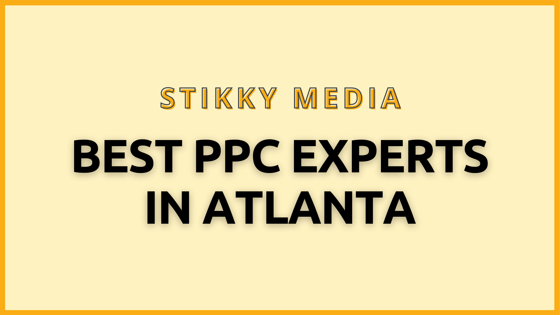 PPC services in Atlanta - Stikky Media