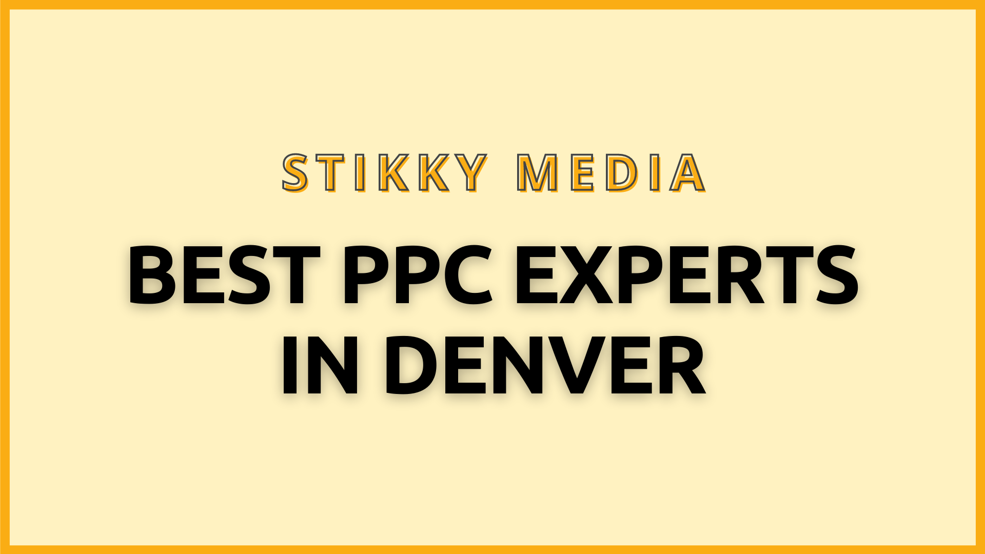 PPC Management in Denver - Stikky Media